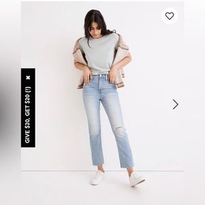 Madewell The Perfect Vintage Jean - size 29